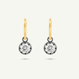 The Heirloom Round Drop Earrings