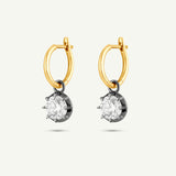 The Heirloom Round Drop Earrings