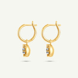 The Heirloom Round Drop Earrings