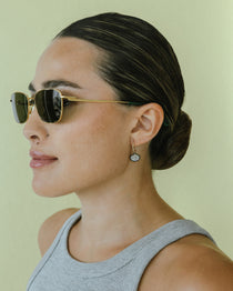 The Heirloom Oval Drop Earrings | Sunday Finest