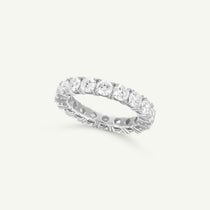 The Everyday Diamond Eternity Band, white gold | Sunday Finest
