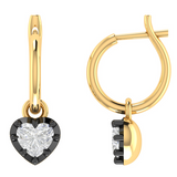 The Heirloom Heart Drop Earrings