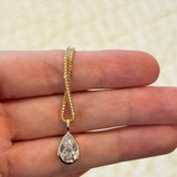 The Bezel Diamond Charm