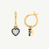 The Heirloom Heart Drop Earrings